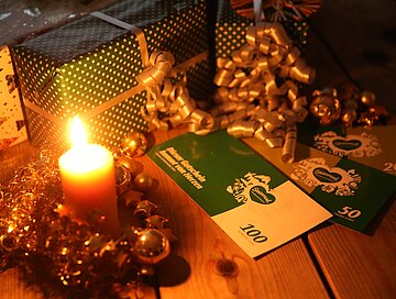 Das perfekte Weihnachtsgeschenk: Der Steiermark-Gutschein ist in über 250 steirischen Betrieben einlösbar.