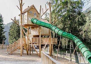 Im Waldpark Hochreiter im Almenland in der Steiermark gibt es für Kinder viel zu entdecken. 